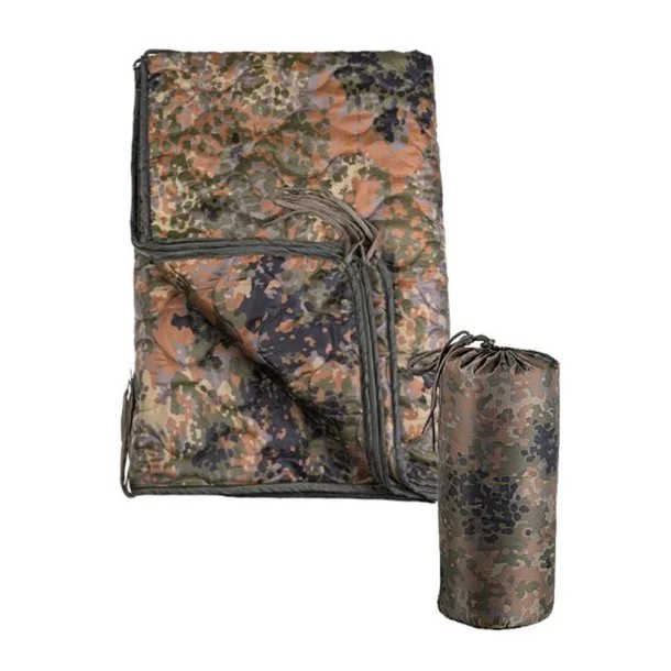 Mil-Tec - Multifunktionel Poncho Liner Flecktarn 4 Mil-Tec - Multifunktionel Poncho Liner Flecktarn - Billede 2