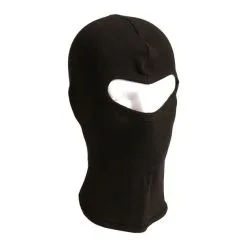 Mil-Tec - One-Hole Fine-Ribbed Balaclava Sort