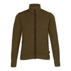 Seeland - Buckthorn Full Zip Cardigan Shaded Olive Melange Str. 4XL (OUTLET)